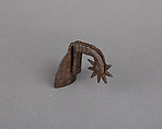 Rowel Spur, Iron alloy, probably German