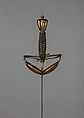 Sword, Steel, gold, blade, German; hilt, possibly Flemish
