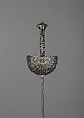 Cup-Hilted Rapier, Steel, Spanish