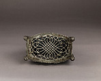 Stirrup, Iron alloy, tin, East German or Bohemian