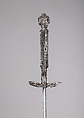 Smallsword, Steel, silver, wood, probably Dutch