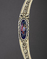 Presentation Smallsword with Scabbard, James Morisset (British, London 1738–1815), Silver, enamel, steel, paste brilliants, wood, fish skin, British, London