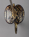 Smallsword, Tortoiseshell, gold, silver, steel, Western European, probably Naples