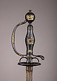 Smallsword, Steel, gold, probably Russian, Tula