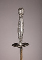 Smallsword, Silver, steel, gold, textile, French, Paris