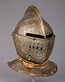 Armor for Heavy Cavalry, Steel, gold, leather, textile, French