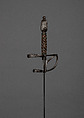 Rapier, Peter Tesche (German, Solingen, active mid-17th century), Steel, copper, wood, German