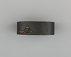 Sword-Hilt Collar (Fuchi), Copper-silver alloy (shibuichi), copper-gold alloy (shakudō), gold, copper, Japanese