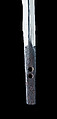Blade and Mounting for a Double-Edged Dagger (Ken), Steel, wood, copper, gold, Japanese