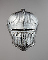 Half Armor, Helmet and reinforcing pieces attributed to Kolman Helmschmid (German, Augsburg 1471–1532), Steel, German, Augsburg