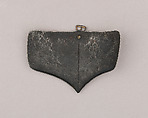 Composed Armor, Left tasset made by Julian Arrechia (Spanish, active in New York late 19th–early 20th century), Steel, copper alloy (latten), leather, Italian