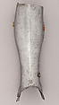 Composed Armor, Left tasset made by Julian Arrechia (Spanish, active in New York late 19th–early 20th century), Steel, copper alloy (latten), leather, Italian