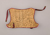 Brigandine Armor, Steel, latten, velvet, brass, Italian