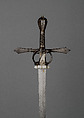 Rapier with Scabbard, Steel, leather, wood, silver, German, Saxony