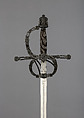 Rapier, Steel, wood, German, Saxony