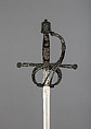 Rapier, Steel, wood, German, Saxony