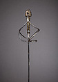 Rapier, Steel, gold, silver, brass, wood, Italian