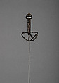 Rapier, Peter Wirsberg (German, Solingen, recorded 1609–28), Steel, silver, wood, German, Saxony