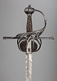 Rapier, Steel, copper alloy, Italian