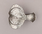 Right Knee Defense (Poleyn), Steel, Italian