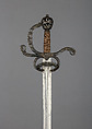 Rapier, Steel, copper alloy, Italian