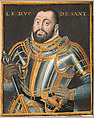 Portrait of Duke Johann Friedrich I (1503-1554), Elector of Saxony, Oil on vellum, German