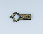 Buckle, Bronze, gold, patina, European