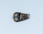 Buckle, Steel gilt, European