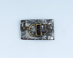 Buckle, Brass, steel plate, copper, European