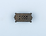 Slide for Strap, Bronze gilt, European