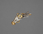 Model of Wheellock Pistol, Steel, brass, German, Saxony