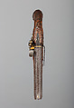 Pair of Flintlock Pistols, John Manton &amp; Son (British, London 1815–1878), Steel, wood (walnut, rosewood), gold, horn, British, London