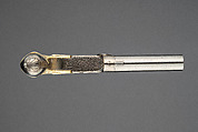 Percussion Box Lock Pocket Pistol, Ivory, steel, Belgian or French
