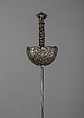Cup-Hilted Rapier, Steel, Spanish