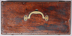 Flintlock Repeating Pistol with Lorenzoni Action, Bearing the Crests of Vice Admiral Horatio Nelson (1758–1805), with Case and Accessories, Harvey Walklate Mortimer (British, Newcastle-under-Lyme 1753–1819 Hampstead-heath (now London)), Pistol: steel, wood (walnut), silver; reserve barrel: steel; bullet mould: steel; punch; steel; wrench: steel; case: wood (mahogany), brass, textile, paper, British, London