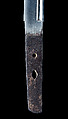 Blade and Mounting for a Dagger (Tantō), Steel, wood, gold, iron, silver, Japanese