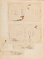 彫鐫画譜 Album of Designs for Metal Carving (<i>Chōsen Gafu</i>), 嵐山常行画 Ranzan Tsuneyuki (Japanese, active mid-19th century), Ink on paper, pasted into a bound volume, Japanese