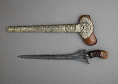 Kris with Sheath, Steel, wood, silver, Balinese