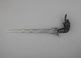 Kris with Sheath, Steel, wood, Malayan