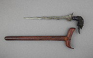 Kris with Sheath, Steel, wood, Malayan
