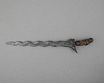Kris, Steel, wood, gold, probably Javanese