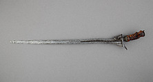 Executioner's Kris, Steel, wood, brass, Malayan