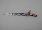 Kris, Steel, wood, gold, Javanese