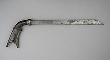 Sword (Klewang), Horn, tin foil, Indonesian, Gorontalo