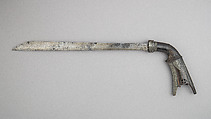 Sword (Klewang), Horn, tin foil, Indonesian, Gorontalo