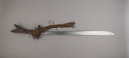 Sword (Campilan), Wood, textile, Malayan