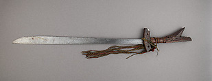 Sword (Campilan), Wood, textile, Malayan