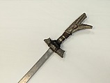 Sword (Kampilan) with Scabbard, Steel, wood, Philippine, Mindanao