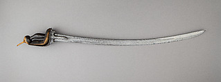 Sword, Steel, gold, jewels, textile, hilt, Sumatran, Achen; blade, British