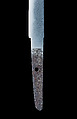 Blade and Mounting for a Dagger (Tantō), Steel, wood, lacquer, rayskin (samé), thread, gold, silver, Japanese